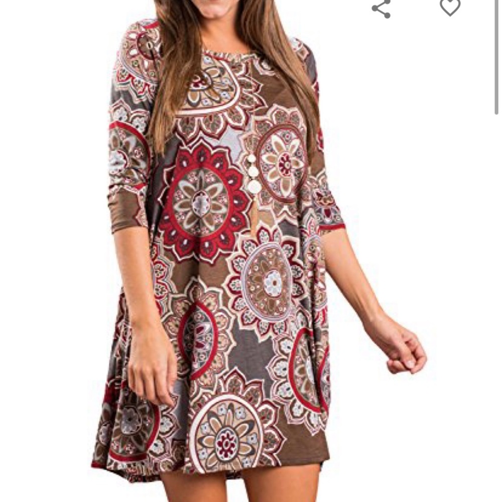 ♥️Boutique paisley style dress♥️